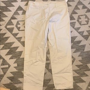 Talbots cropped khaki pants size 6p